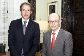 El Presidente de la FEMP con el Ministro de Hacienda y Administraciones Públicas